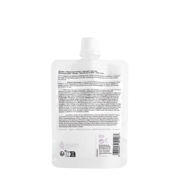 Fruit Works hair mask Strengthens Repairs Hydrates - British product