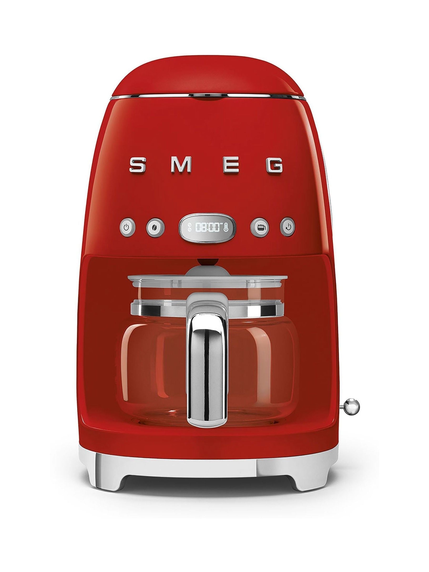 Smeg White Drip Coffee Machine