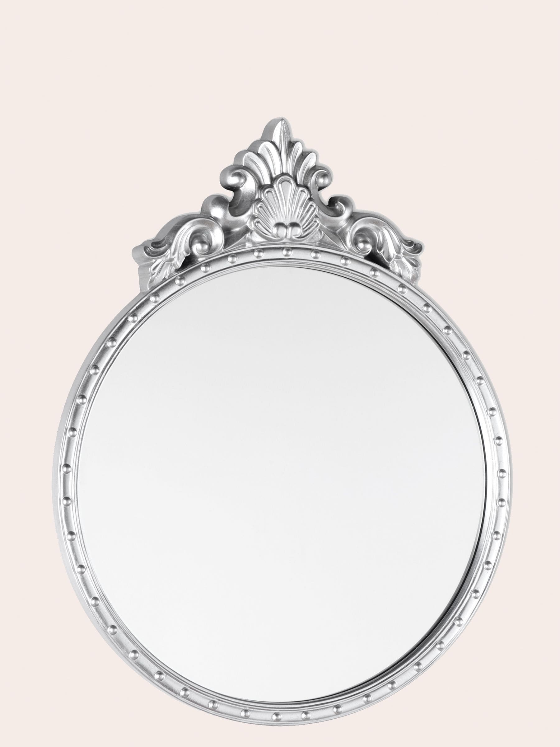 Laura Ashley Silver Overton Ornate mirror 72cm x 58cm, UK version
