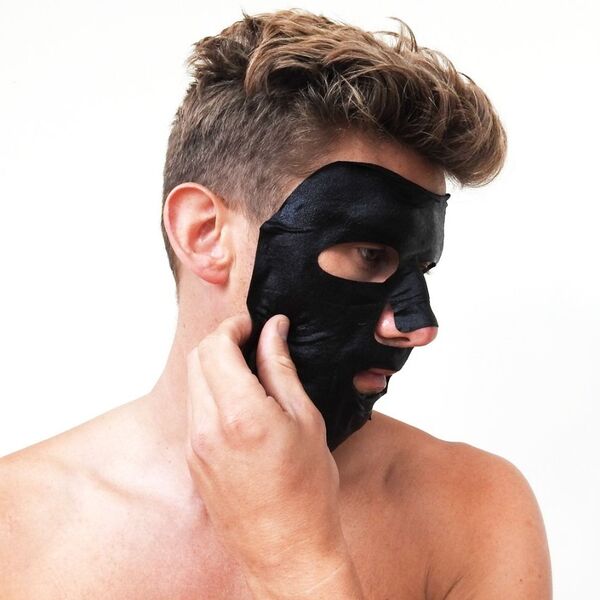 BARBER PRO hydrating face sheet mask, imported from the UK