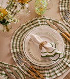 Maison Margaux wicker napkin rings 5cm, imported from the UK