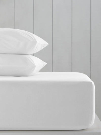 Drap-housse de lit extensible extra profond mi-coton blanc Next - Achetez en ligne sur McGrocer
