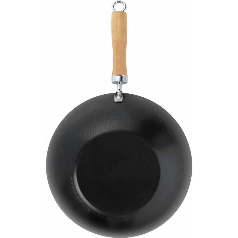 Argos Home non-stick carbon steel wok 27cm - British product