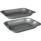 Argos Home non-stick steel roasting tins 2 piece set, imported from the UK