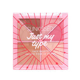Sunkissed Just My Type face and eyeshadow palette, UK version