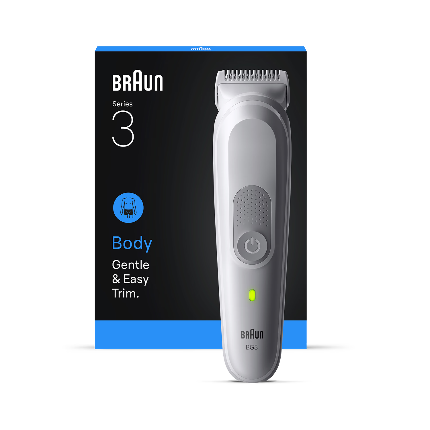 Braun Body Groomer Series 3 BG3500 grey (British brand)