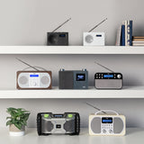 Bush Sandy DAB/FM portable radio white (British brand)
