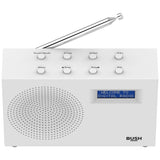 Bush Sandy DAB/FM portable radio white (British brand)