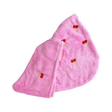 Yes Studio hair towel turban Cherry Cute, UK version