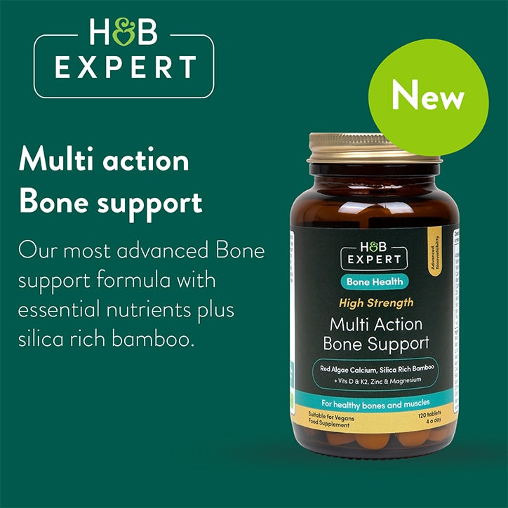 H&B Expert Multi Action Bone Support 120 Tablets GOODS Holland&Barrett   