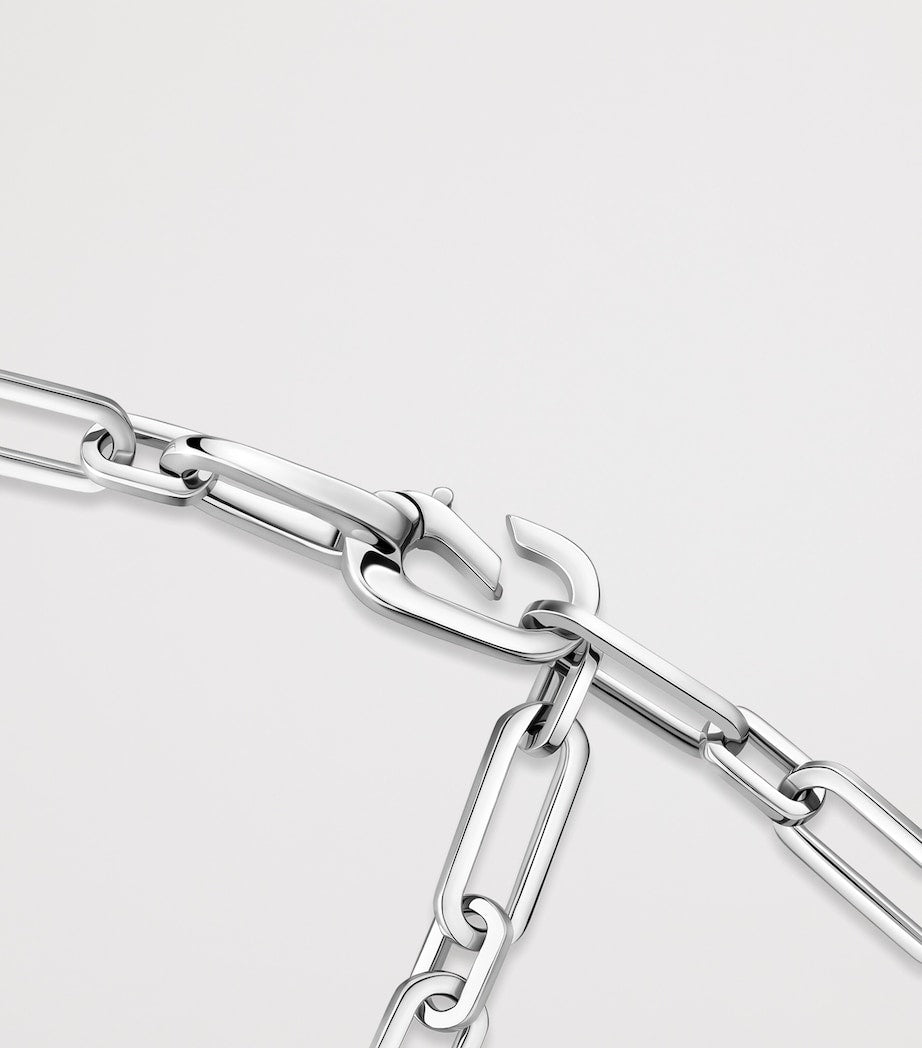Messika Move Link white gold diamond choker, imported from the UK