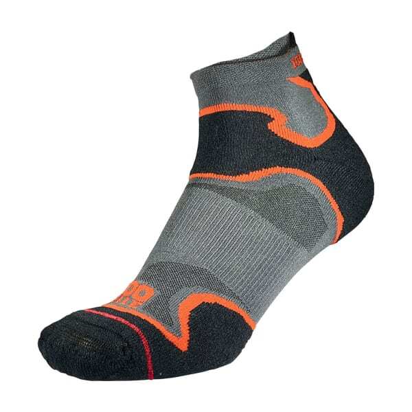 1000 Mile men's fusion socklet double layer socks (British brand)