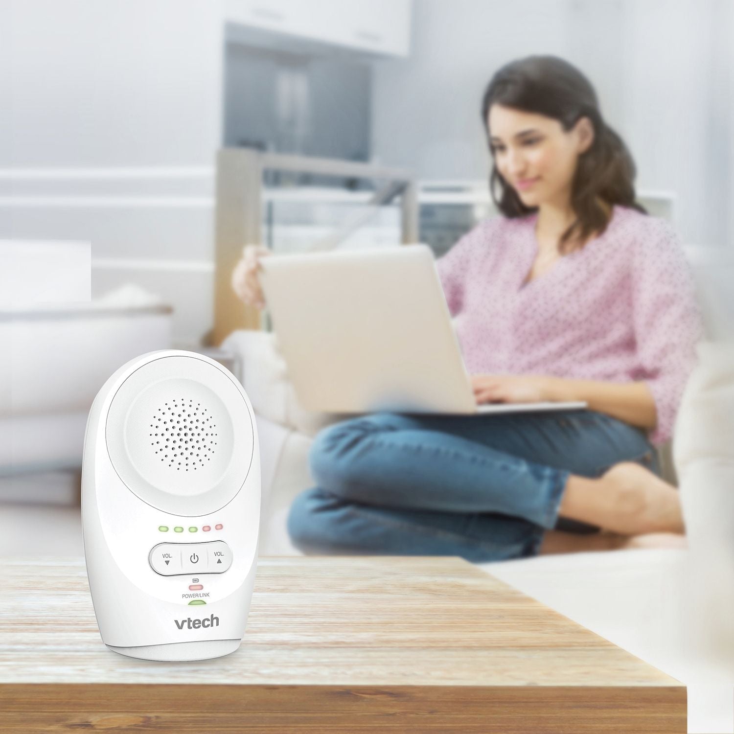 VTech DM1111 audio baby monitor - British product