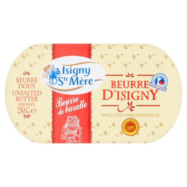 Isigny Sainte-Mere Unsalted Butter   250g GOODS M&S   