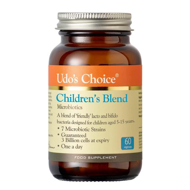 Udo's Choice Kid's Blend Microbiotics Supplement Vegetable Capsules 5-15yrs   60 per pack GOODS M&S   