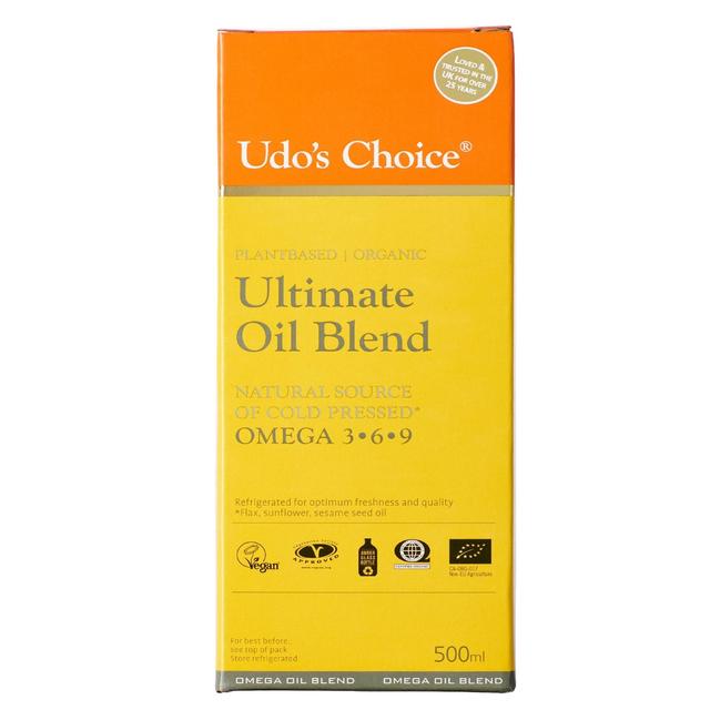 Udo's Choice Organic Chilled Ultimate Oil Blend   500ml GOODS M&S   