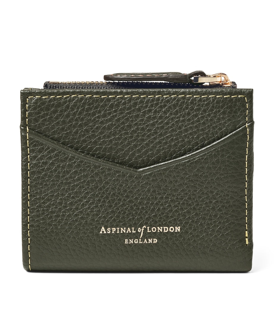 Aspinal of London leather Hudson coin and card holder - British product