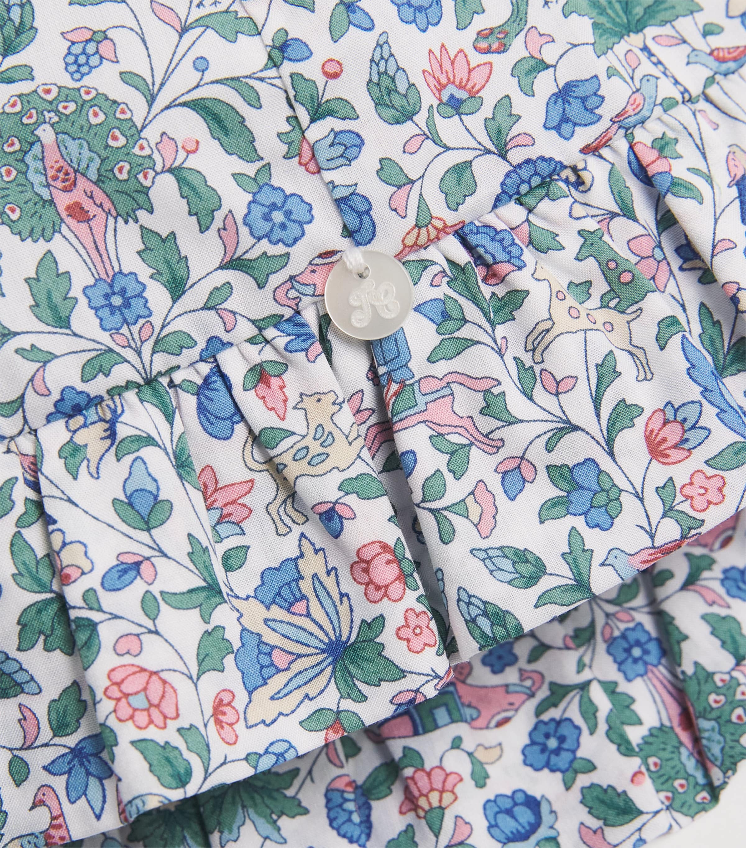 Tartine et Chocolat Liberty print floral baby bonnet (British brand)