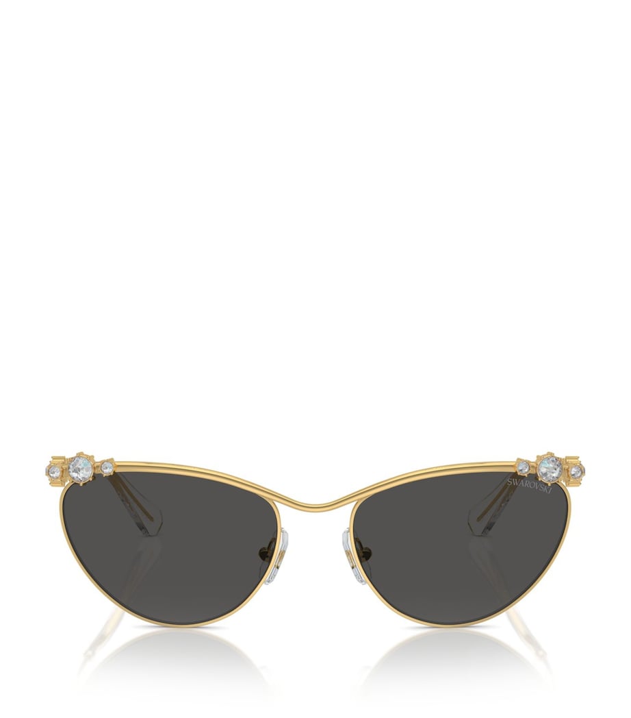 Swarovski Metal SK7017 Sunglasses (British brand)