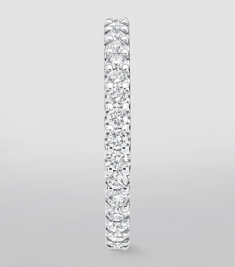Graff white gold diamond eternity ring, UK version