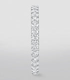 Graff white gold diamond eternity ring, UK version