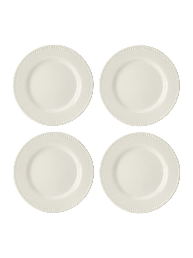 Mikasa 4-piece stoneware side plates 21cm (British brand)