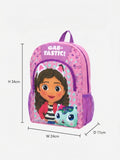 Gabby's Dollhouse pink backpack with adjustable straps (British brand)