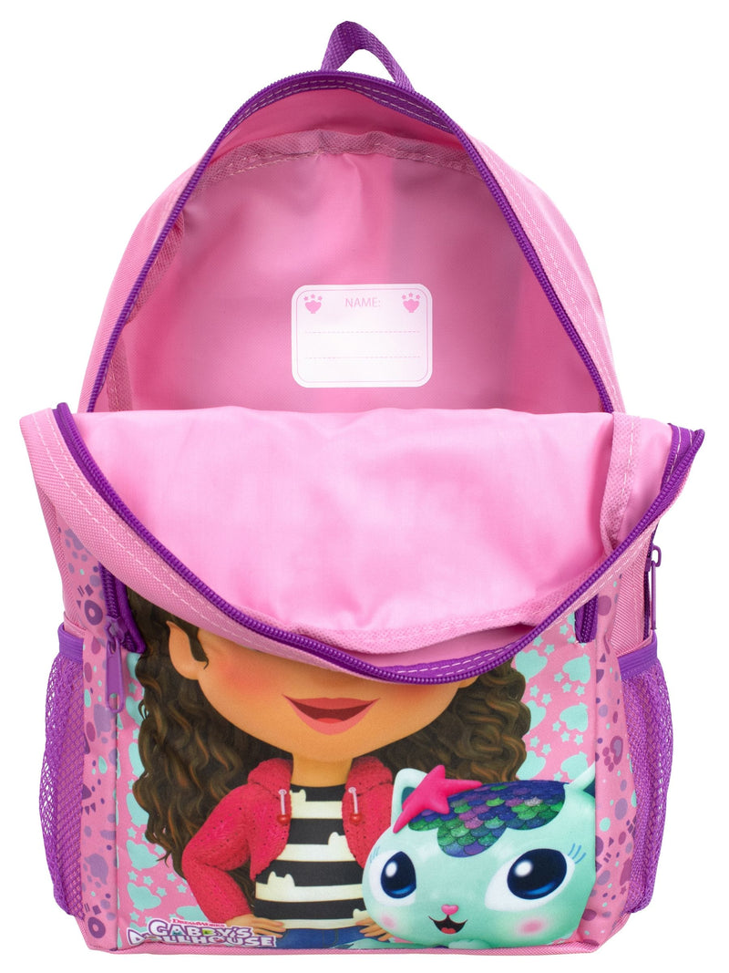 Gabby's Dollhouse pink backpack with adjustable straps (British brand)