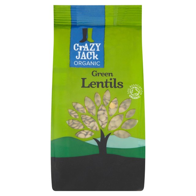 Crazy Jack Organic Green Lentils   250g GOODS M&S   