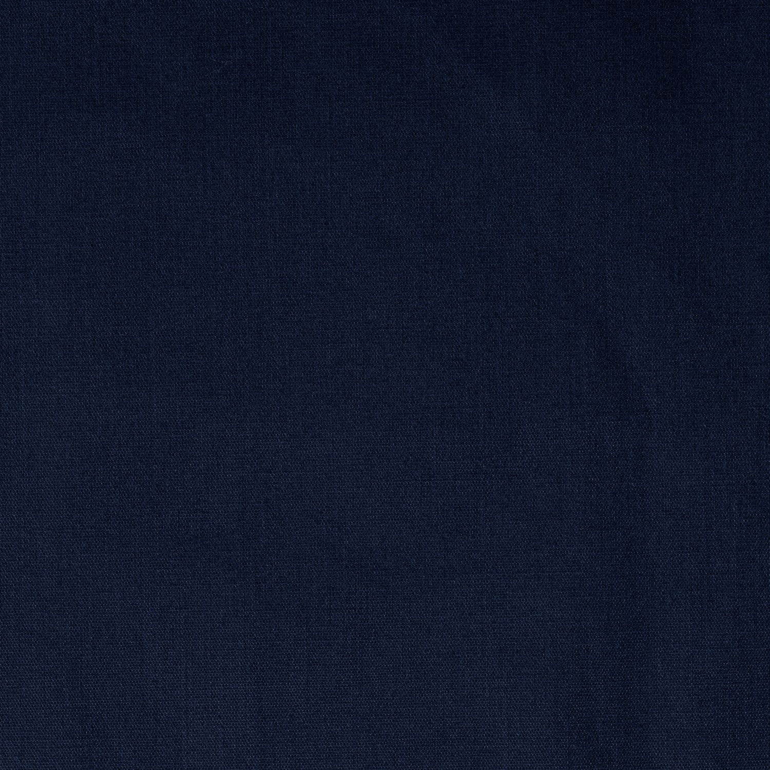 Habitat Cotton Rich 180 TC Plain Navy Fitted Sheet - Single