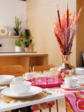 Mikasa set of 4 white porcelain pasta bowls 28cm (British brand)
