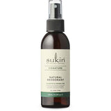 Sukin Signature Natural Deodorant spray canister design (British brand)