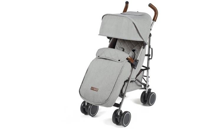 Ickle Bubba Discovery Max Stroller - Grey on Silver