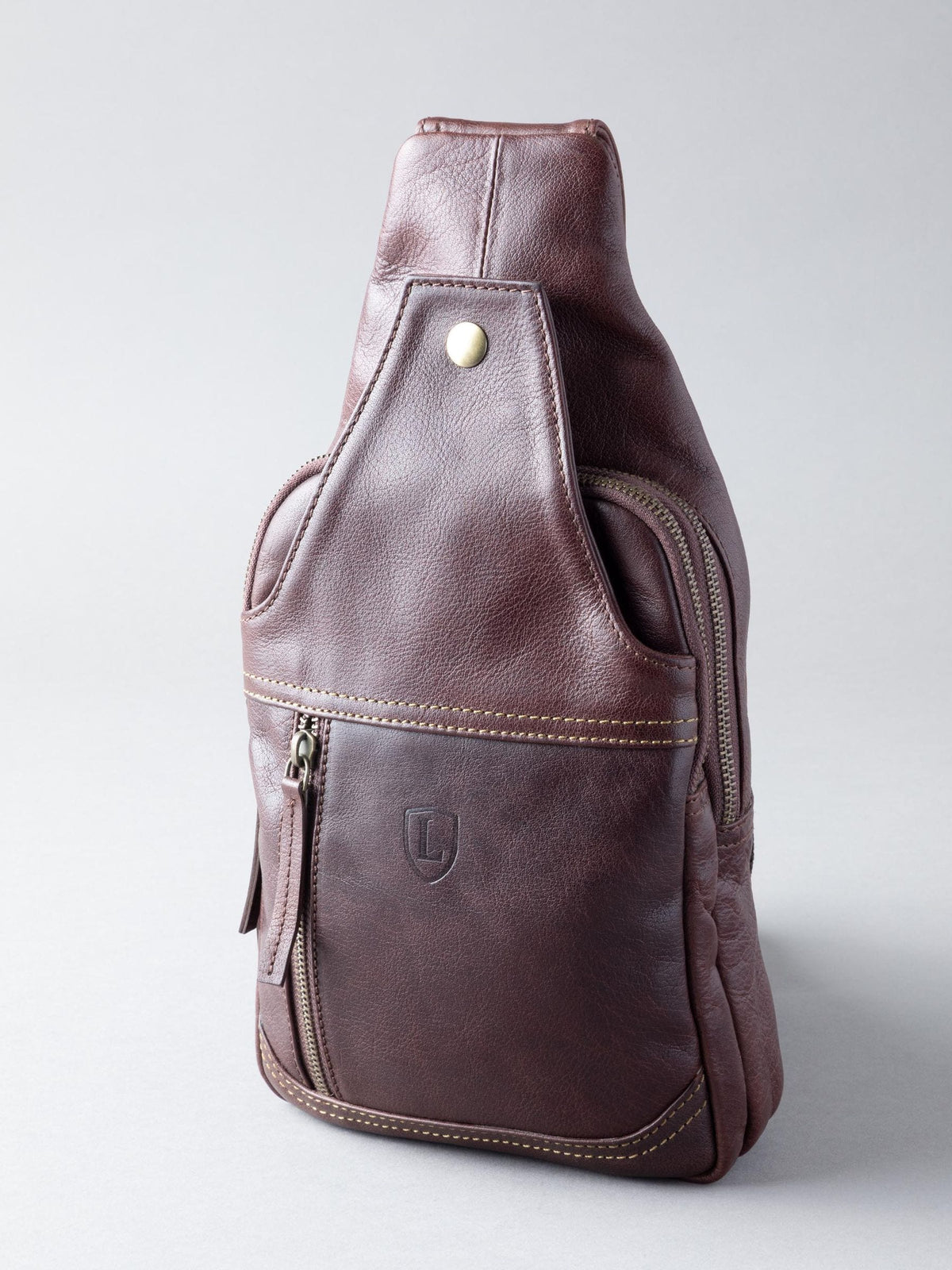 Lakeland Leather brown Keswick sling bag, UK version