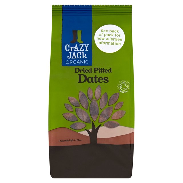 Crazy Jack Organic Pitted Dried Dates   250g GOODS M&S   