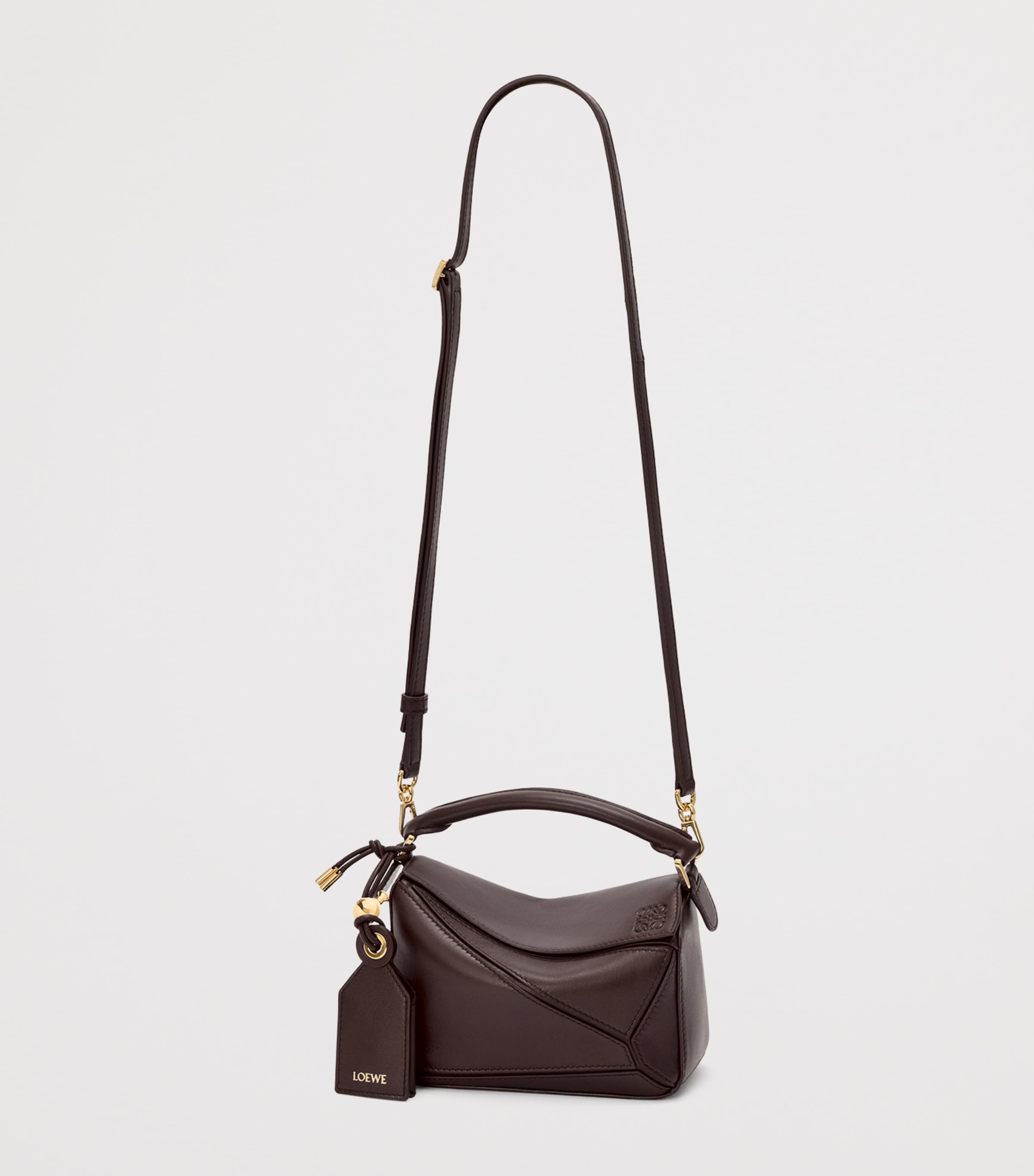 LOEWE Mini Puzzle featherlight lambskin bag - British product