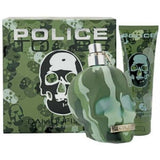 Police To Be Camouflage EDT and lotion gift set (British brand)