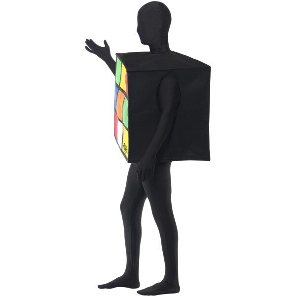 Smiffys Rubik's Cube unisex multi-coloured costume, UK version