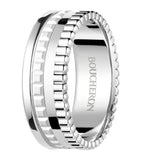 Boucheron Quatre Double White edition ring white gold 6.5mm (British brand)