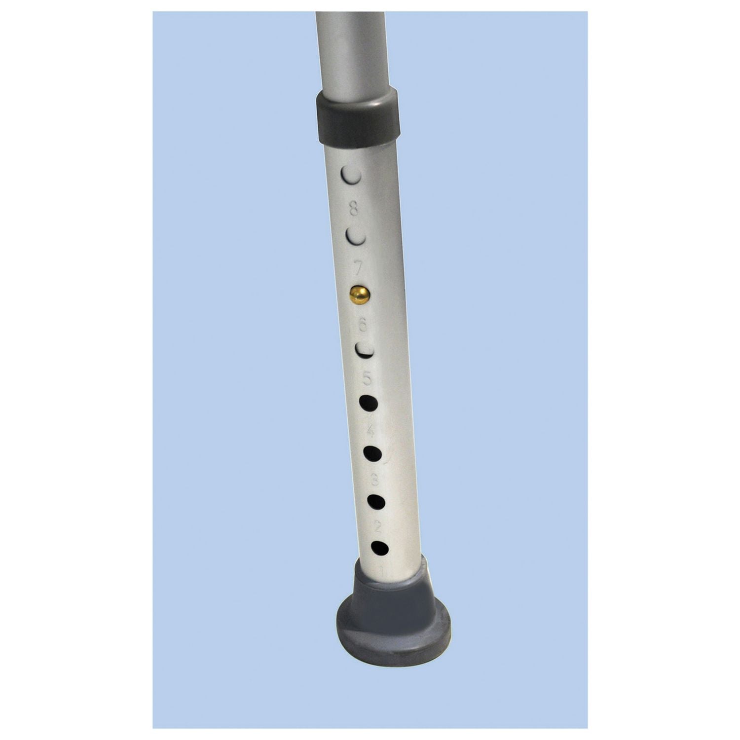 Aidapt shower stool with non-slip feet, imported from the UK