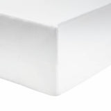 Habitat cotton-rich fitted sheet white single (British brand)