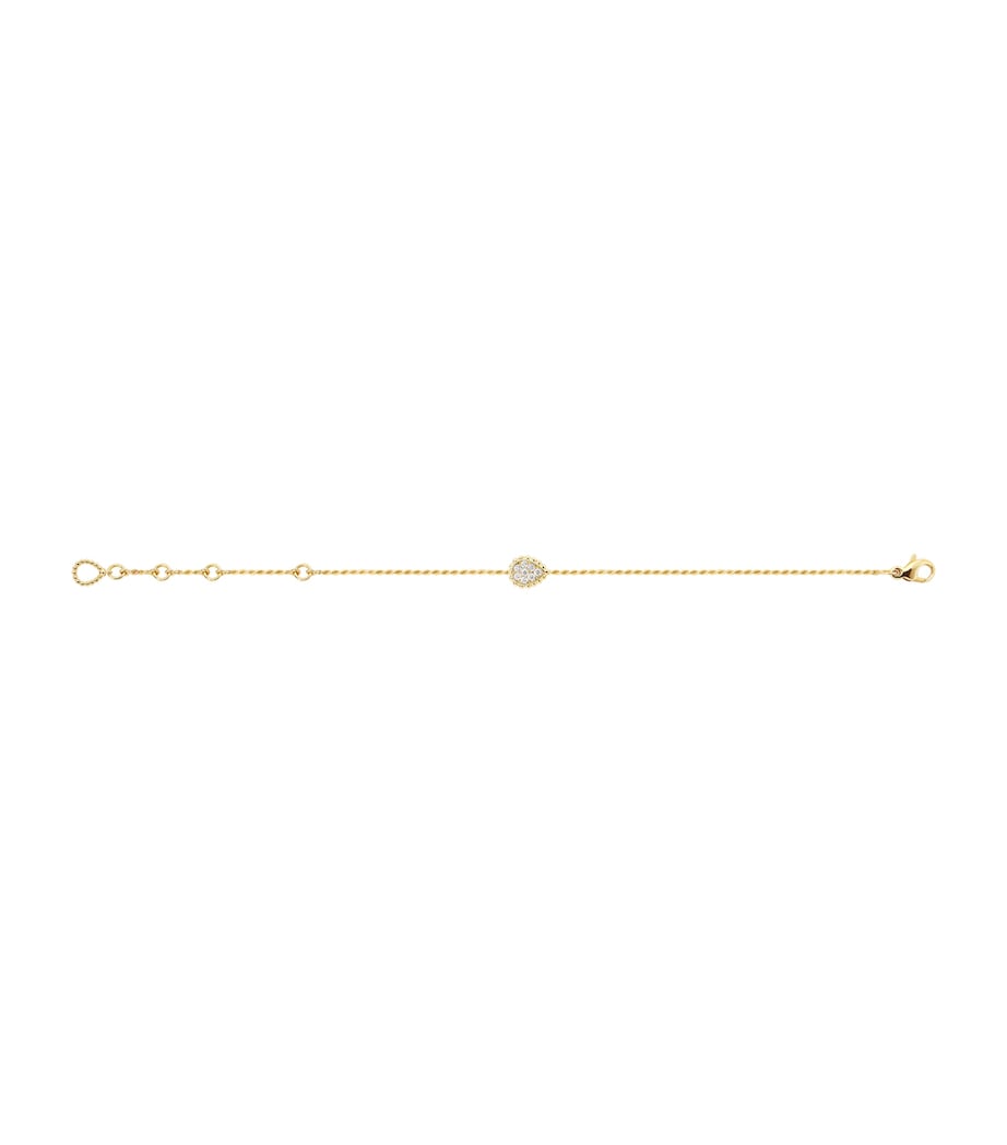 Boucheron Serpent Bohème yellow gold diamond bracelet, imported from the UK
