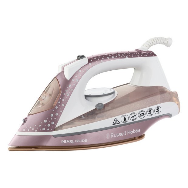 Russell Hobbs Pearl Glide steam iron 2600W, UK version