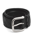 Bottega Veneta Intrecciato belt grained leather, UK version