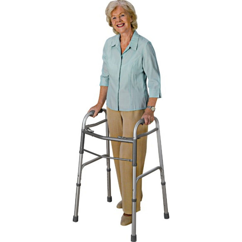 Drive Medical height adjustable folding walking frame - British product