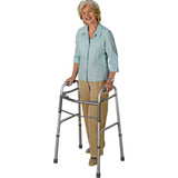 Drive Medical height adjustable folding walking frame - British product