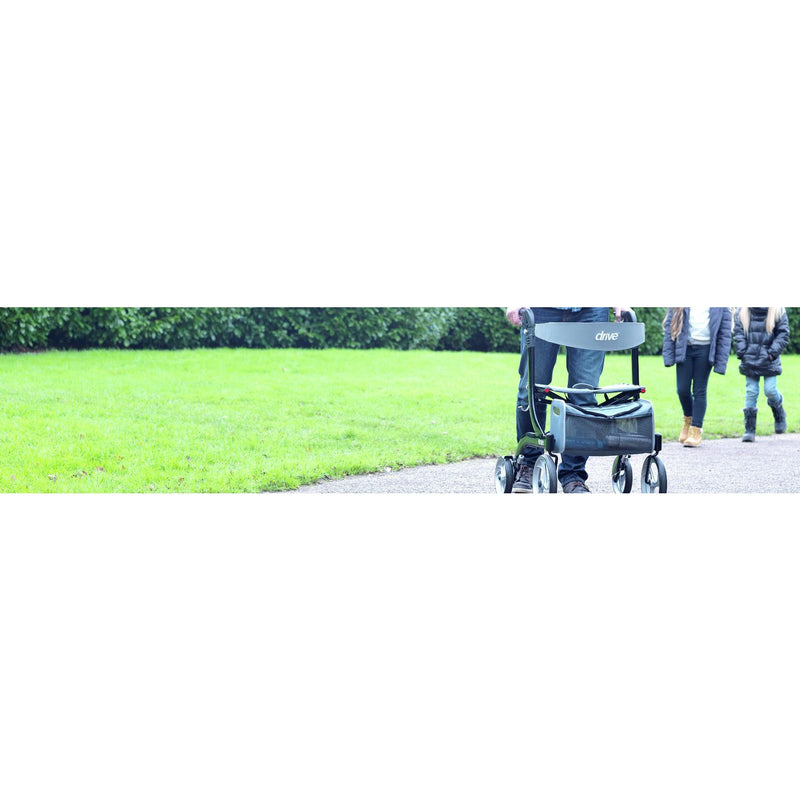 Drive Medical height adjustable folding walking frame - British product