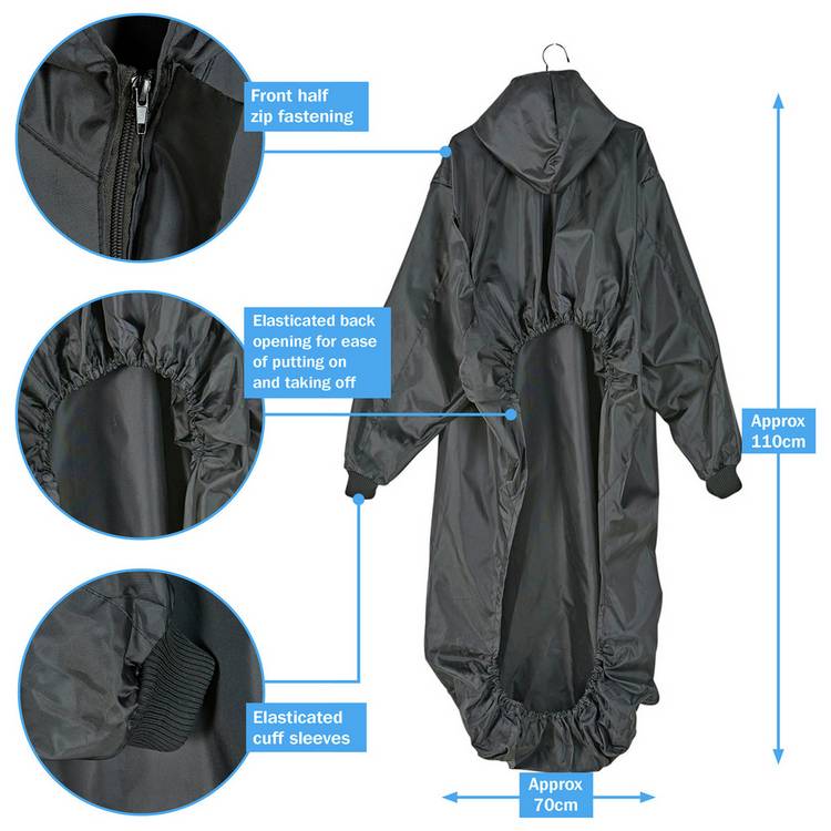 Streetwize waterproof wheelchair poncho, imported from the UK