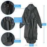 Streetwize waterproof wheelchair poncho, imported from the UK