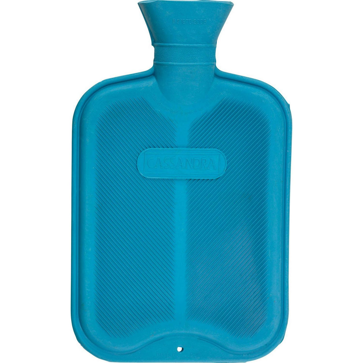 Double ribbed hot water bottle 1.8L (British brand)